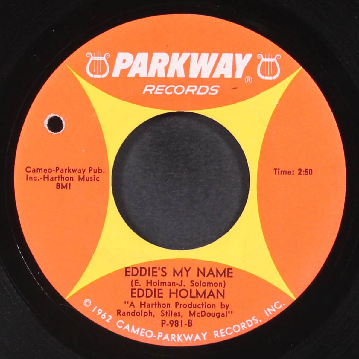 eddie's my name by EDDIE HOLMAN