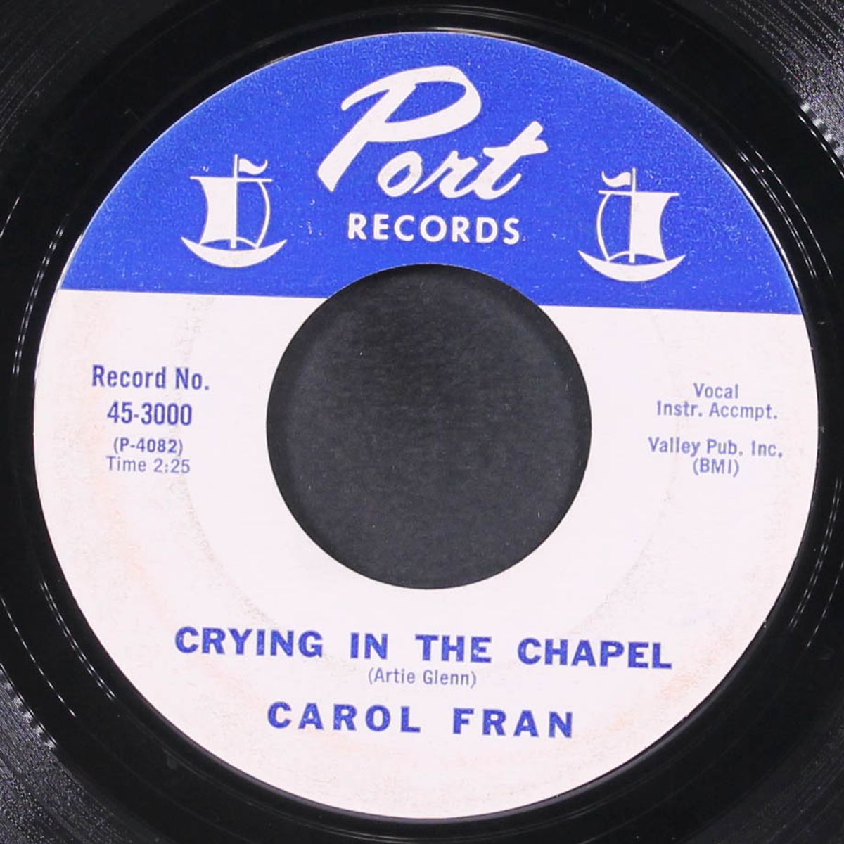 i'm gonna try / crying in the chapel by CAROL FRAN