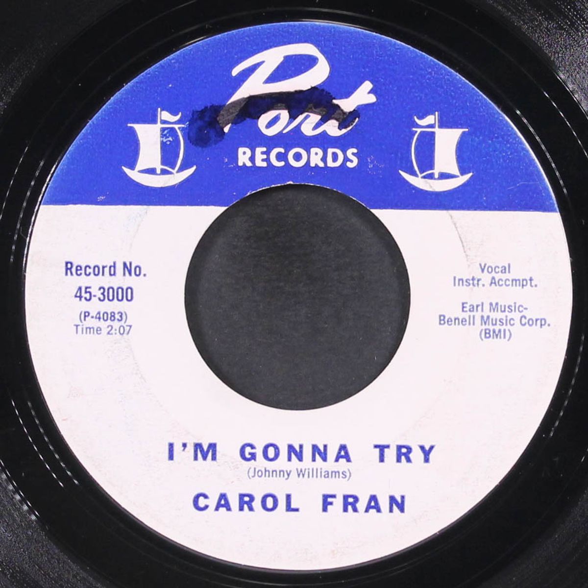 i'm gonna try / crying in the chapel by CAROL FRAN