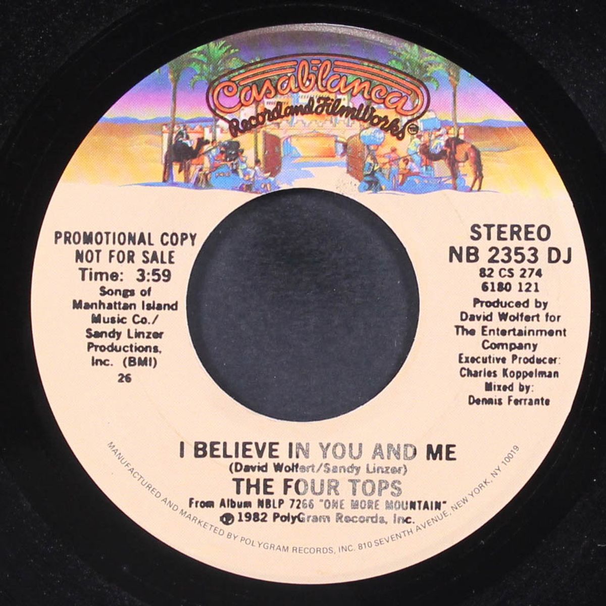 i believe in you and me / i believe in you and me by FOUR TOPS