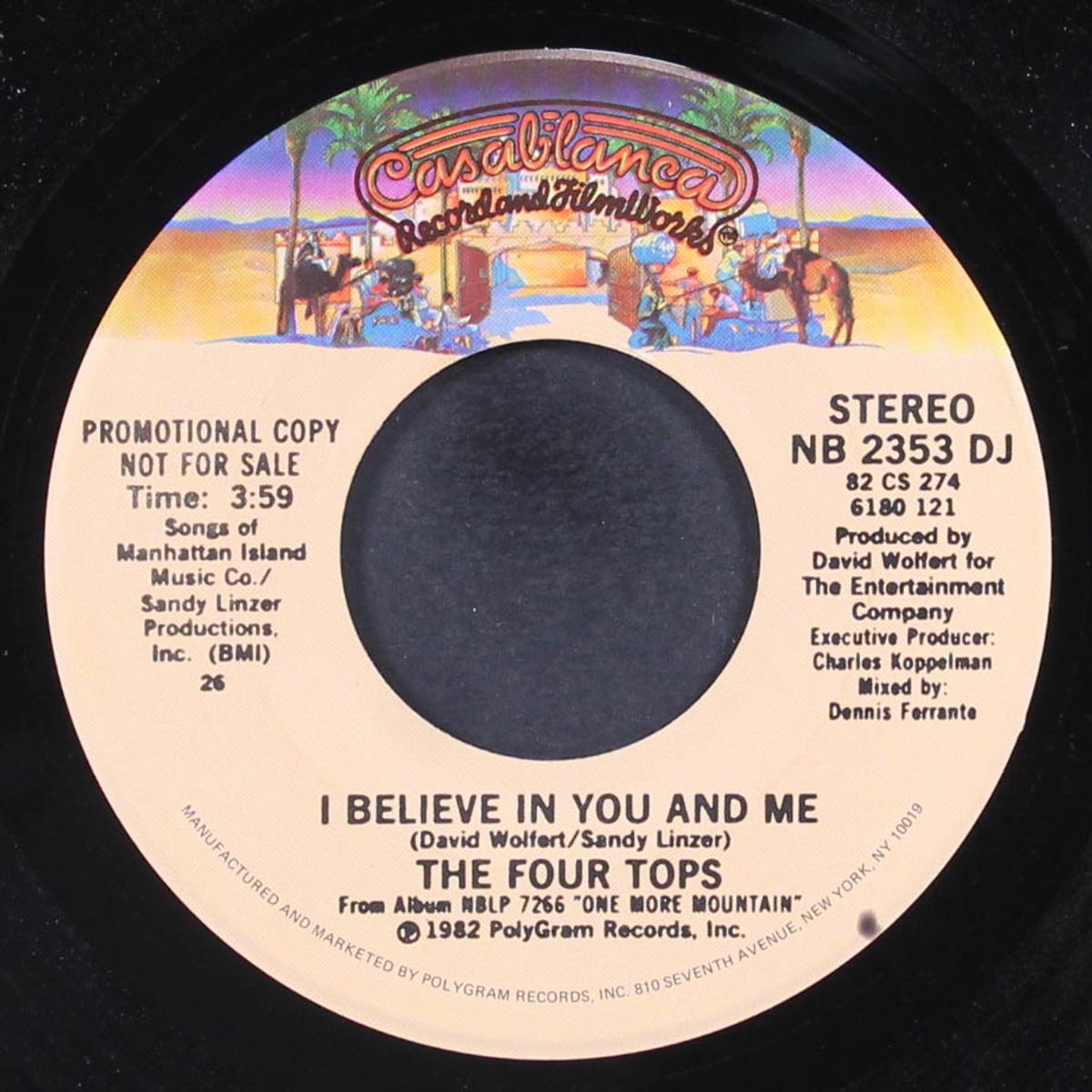 i believe in you and me / i believe in you and me by FOUR TOPS