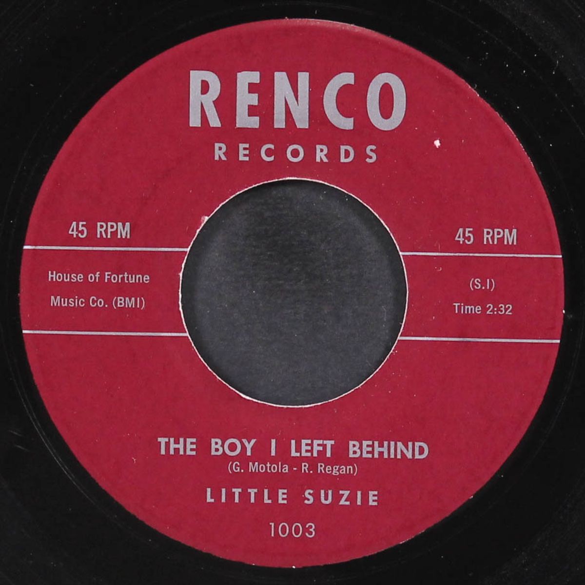 young love / the boy i left behind by LITTLE SUZIE