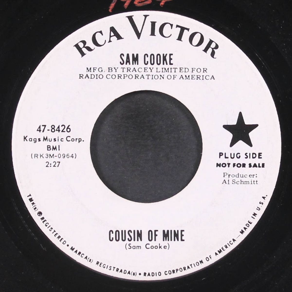 cousin of mine / that's where it's at by SAM COOKE