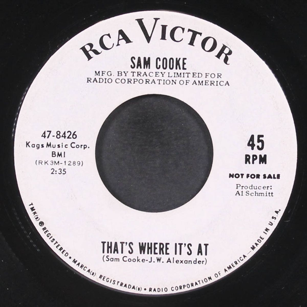 cousin of mine / that's where it's at by SAM COOKE