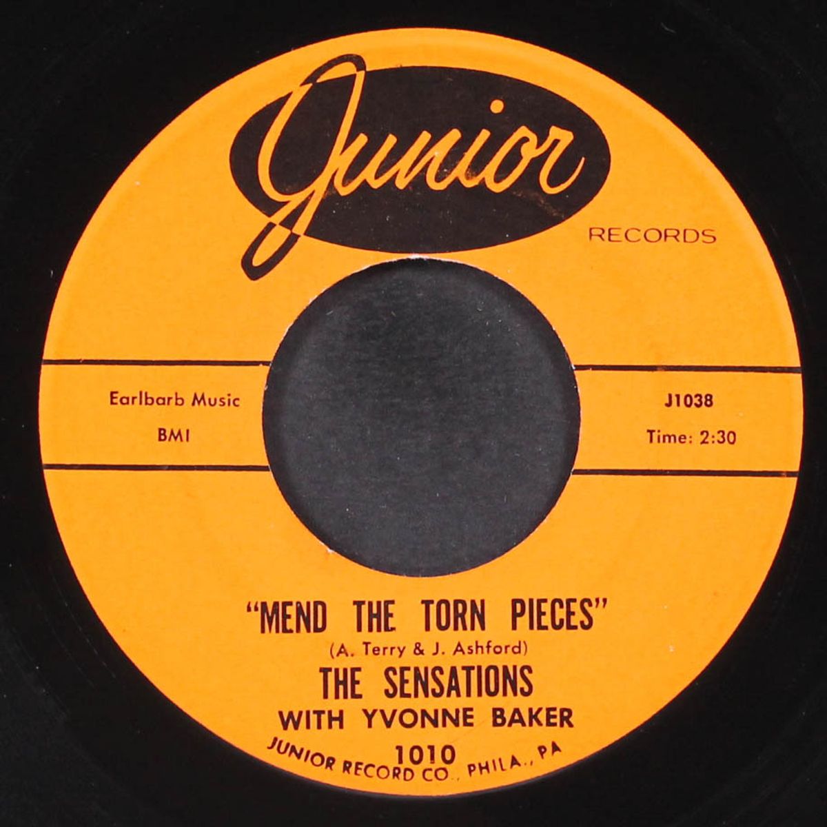 i can't change / mend the broken pieces by YVONNE BAKER & SENSATIONS
