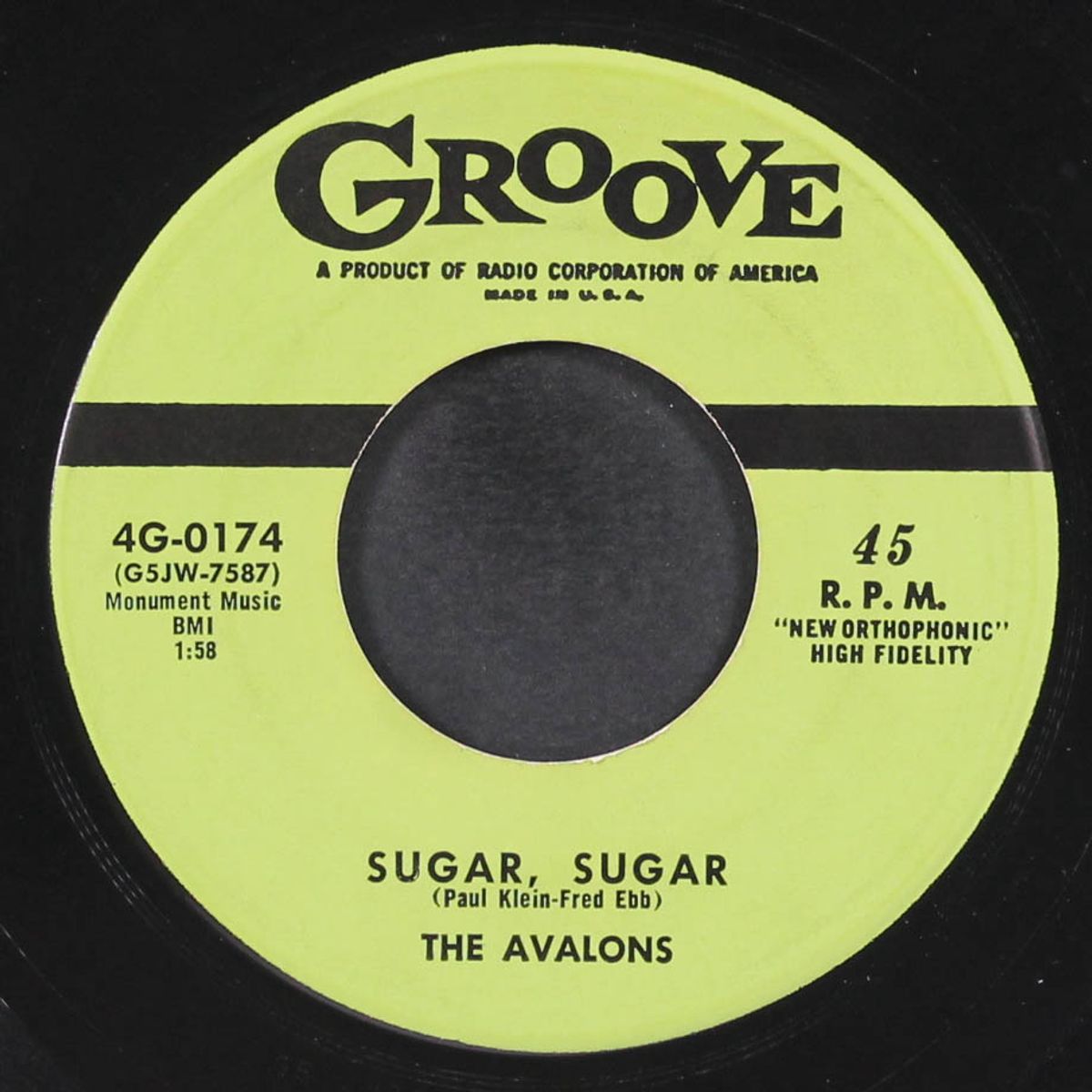 it's funny but it's true / sugar, sugar by AVALONS
