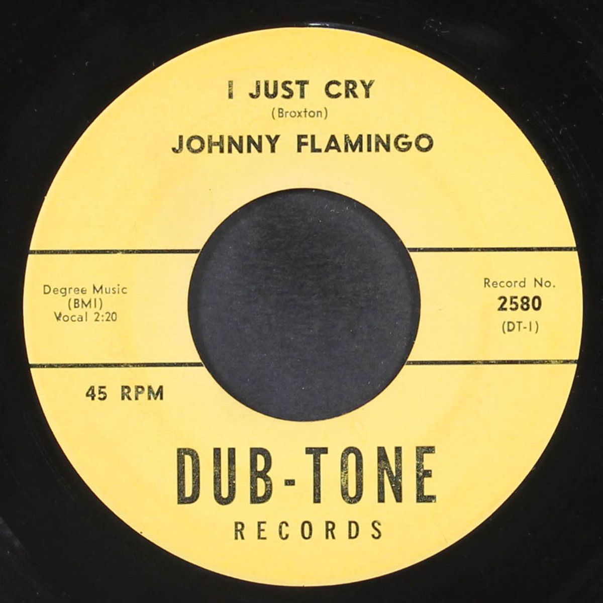i just cry / is it a dream by JOHNNY FLAMINGO