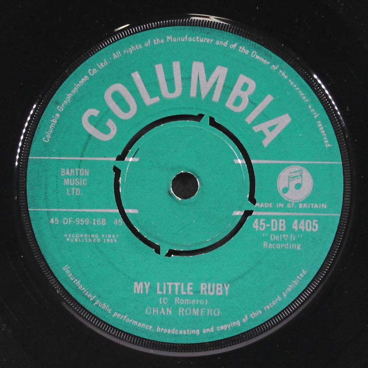 my little ruby / i don't care now by CHAN ROMERO