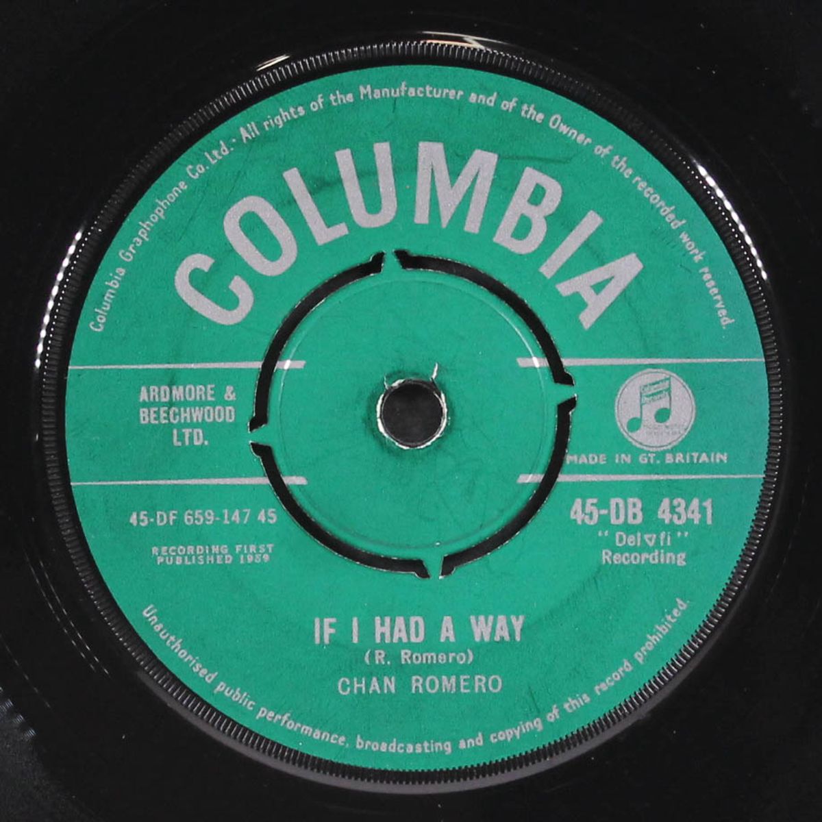the hippy hippy shake / if i had a way by CHAN ROMERO