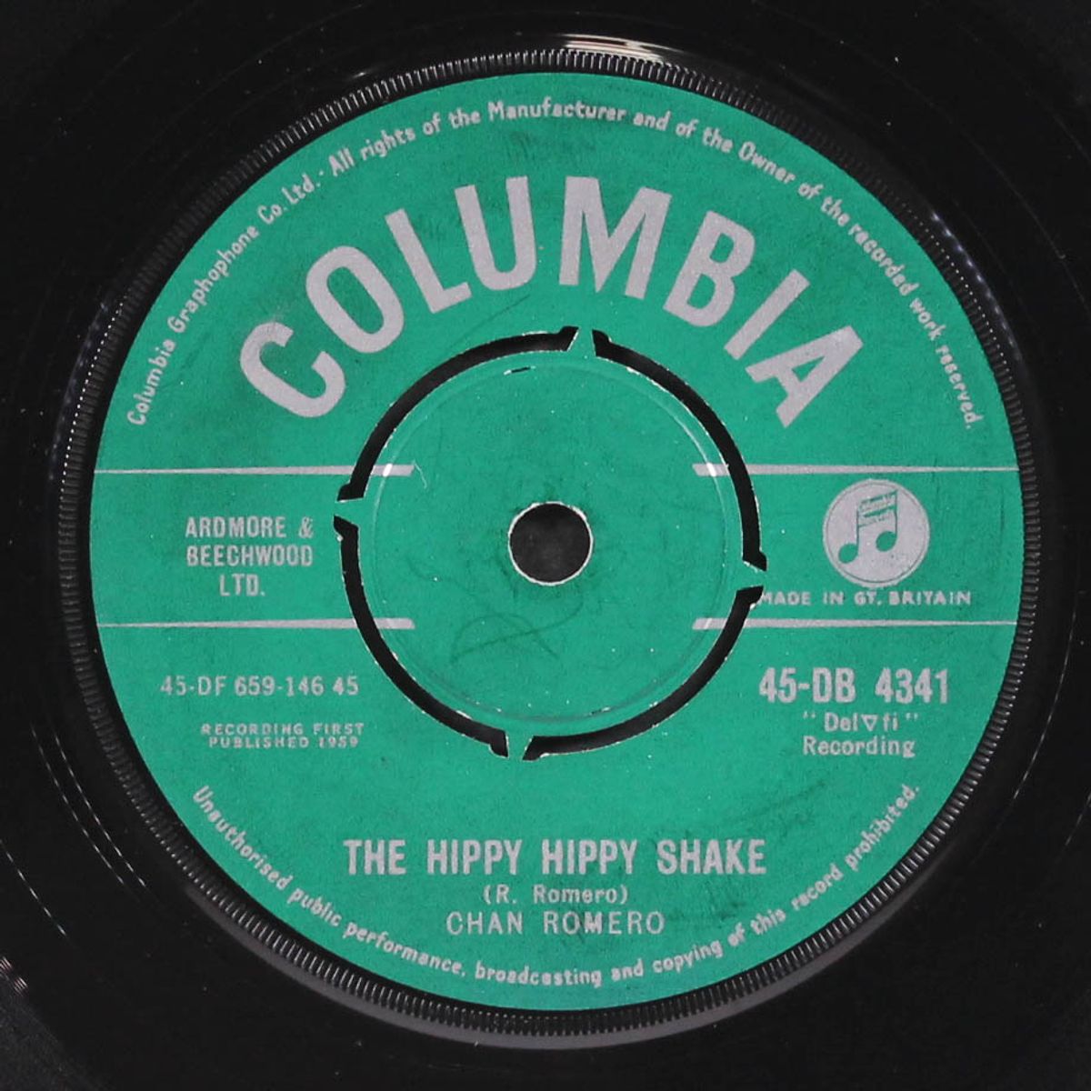 the hippy hippy shake / if i had a way by CHAN ROMERO