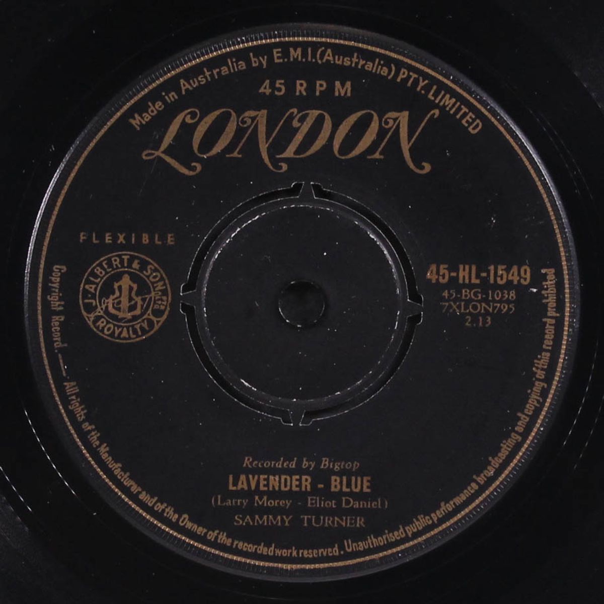 lavender-blue / wrapped up in a dream by SAMMY TURNER
