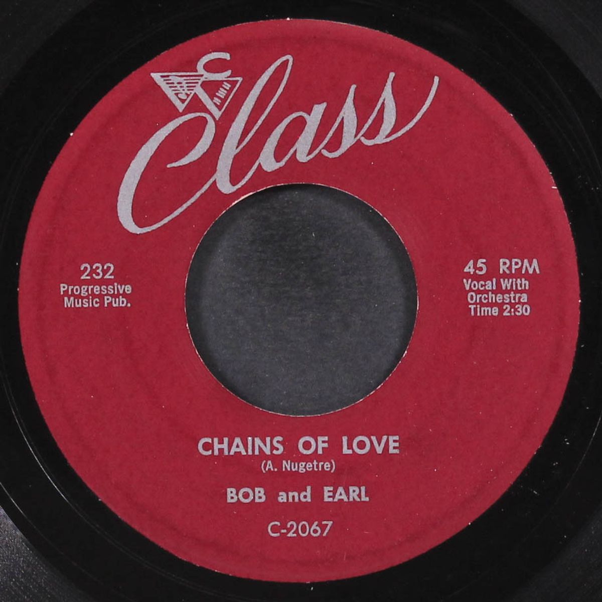 sweet pea / chains of love by BOB & EARL