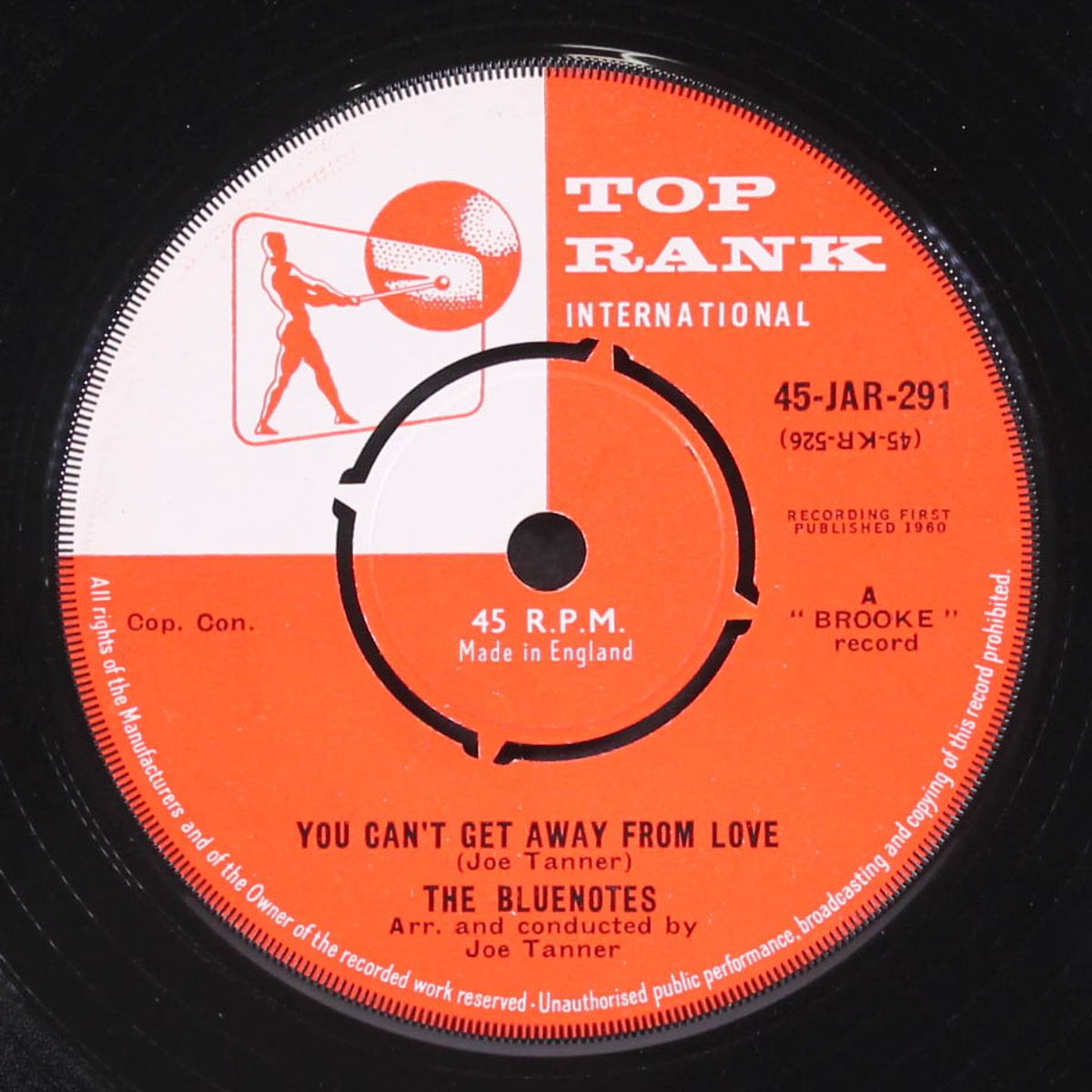i don't know what it is / you can't get away from love by BLUENOTES