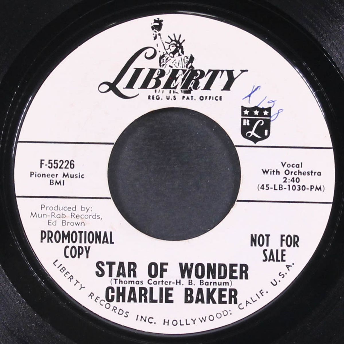 you crack me up / star of wonder by CHARLIE BAKER