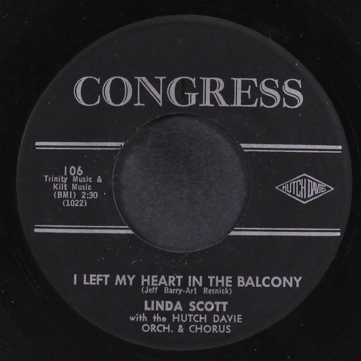 i left my heart in the balcony by LINDA SCOTT