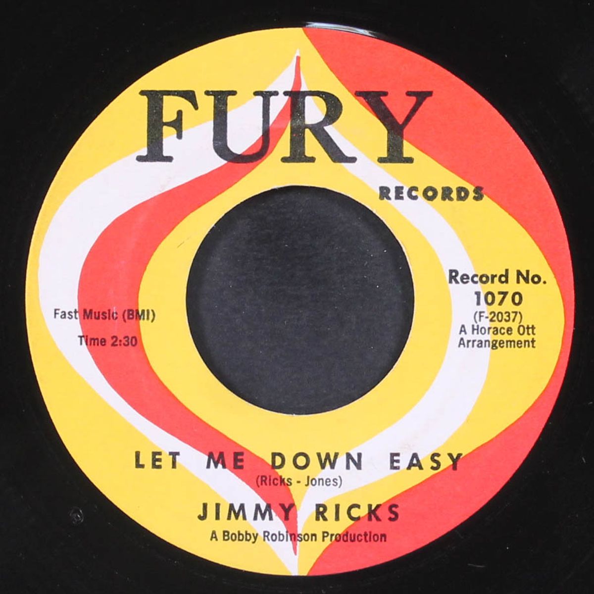 i wonder / let me down easy by JIMMY RICKS
