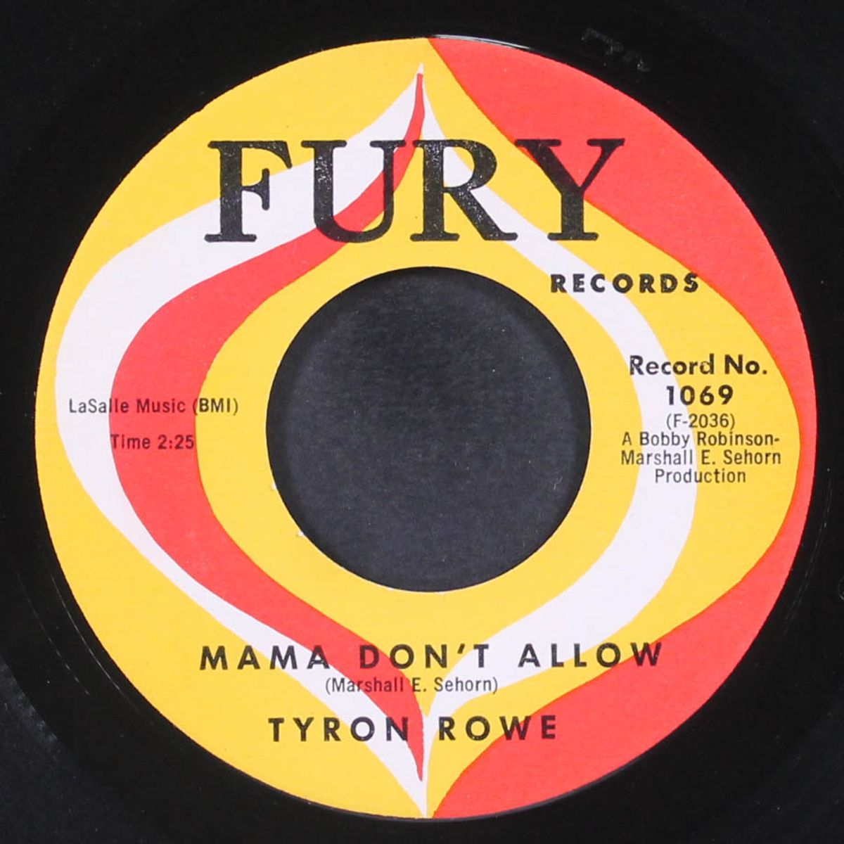 i'm a go'fer / mama don't allow by TYRON ROWE