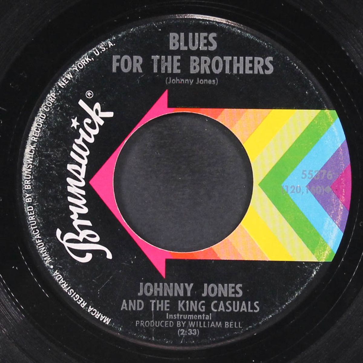 soul poppin' / blues for the brothers by JOHNNY JONES