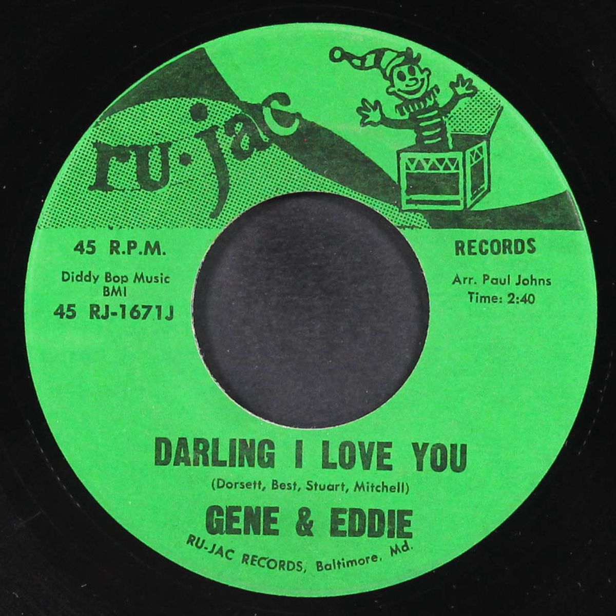 why do you hurt me by GENE & EDDIE