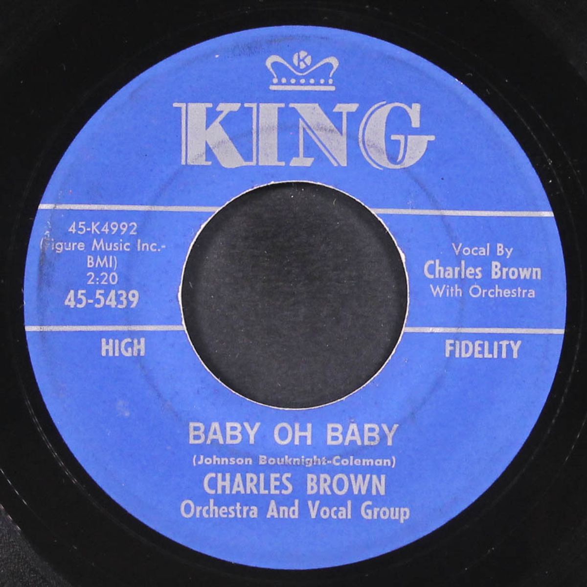 baby oh baby / angel baby by CHARLES BROWN