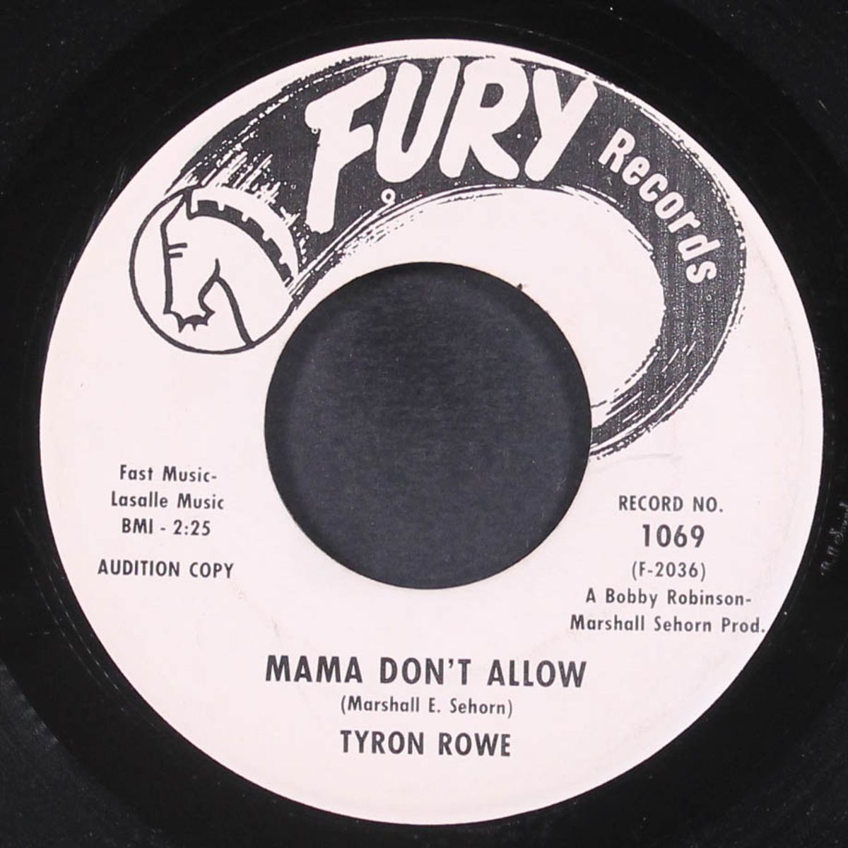 i'm a go'fer / mama don't allow by TYRON ROWE