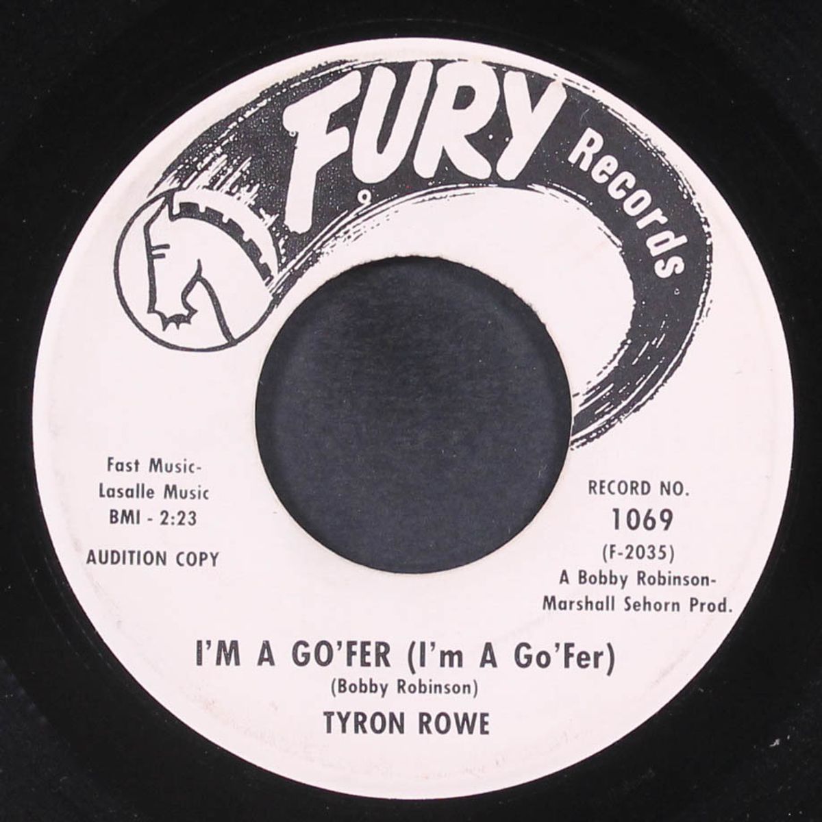 i'm a go'fer / mama don't allow by TYRON ROWE