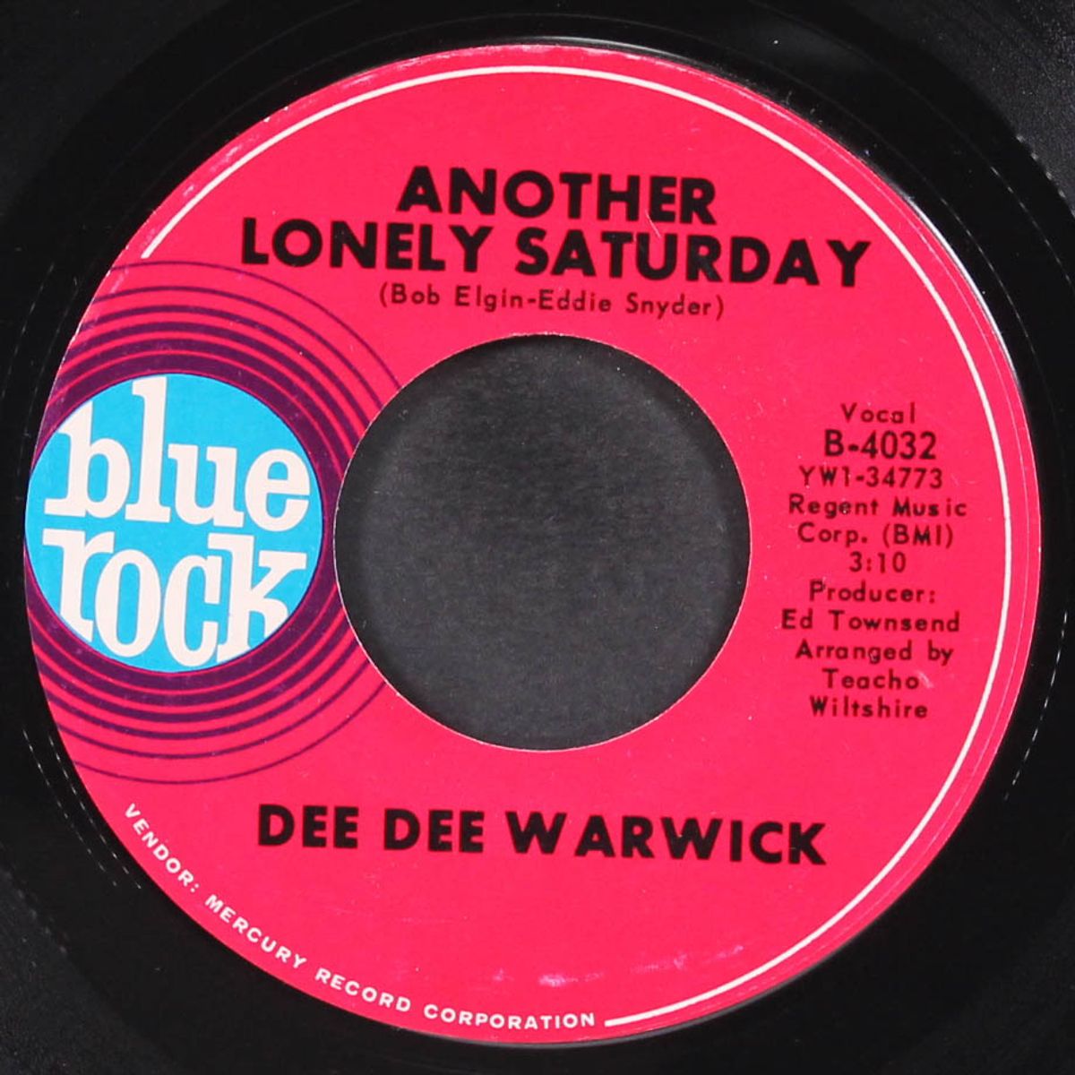 gotta get a hold of myself / another lonely saturday by DEE DEE WARWICK
