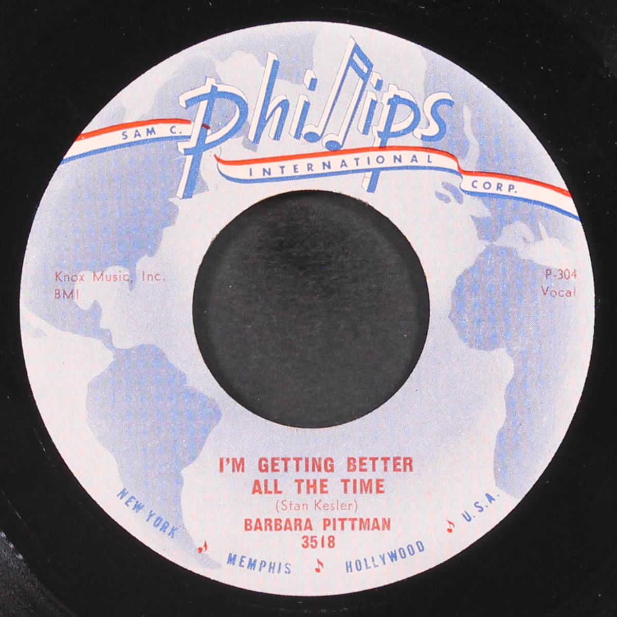 i'm getting better all the time / two young fools in love by BARBARA PITTMAN