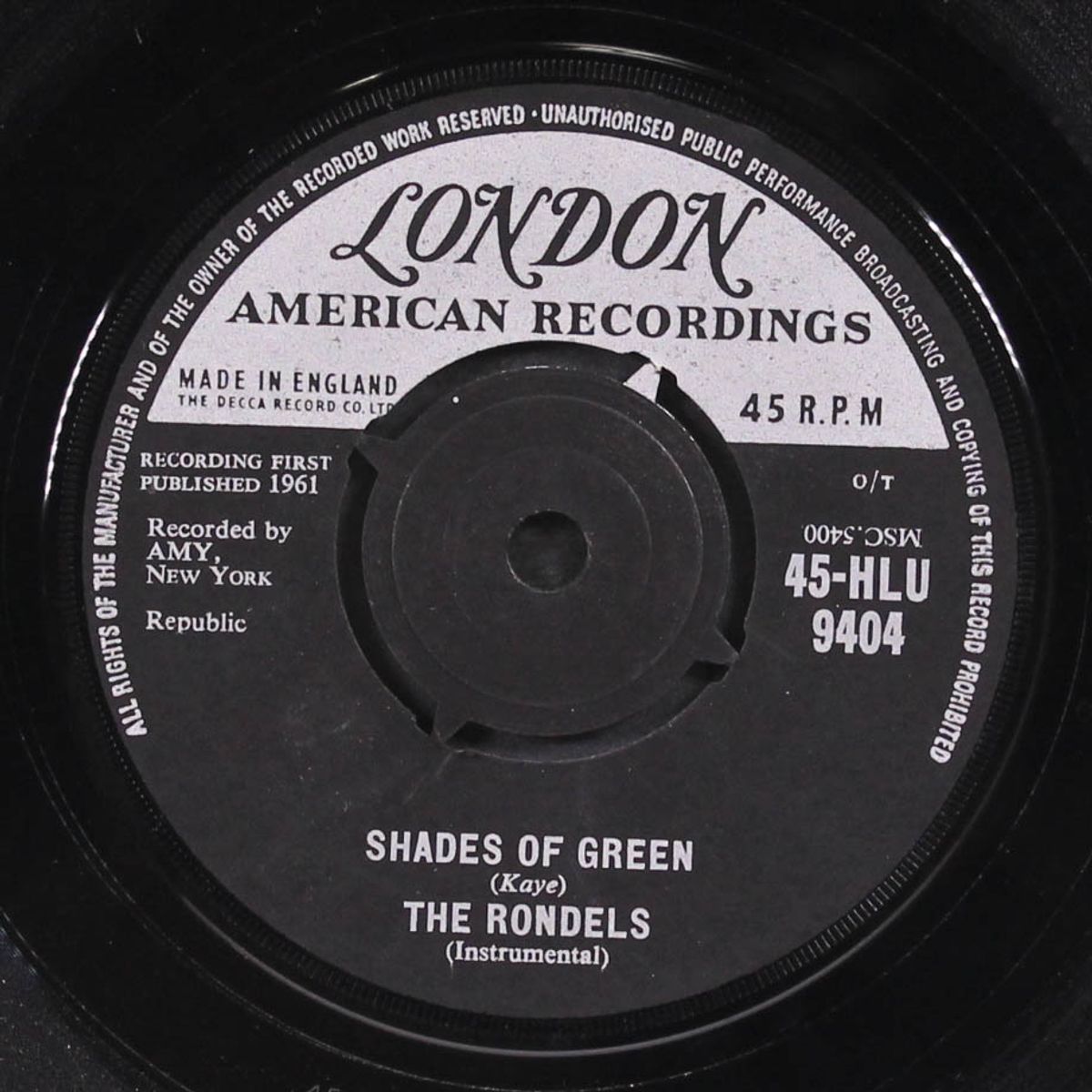 back beat #1 / shades of green by RONDELS