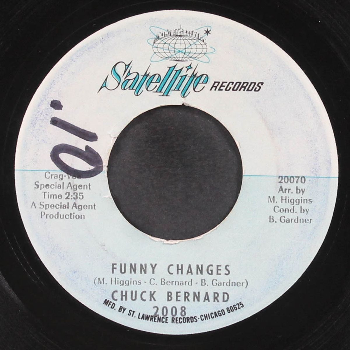 funny changes / every hurt makes you stronger by CHUCK BERNARD