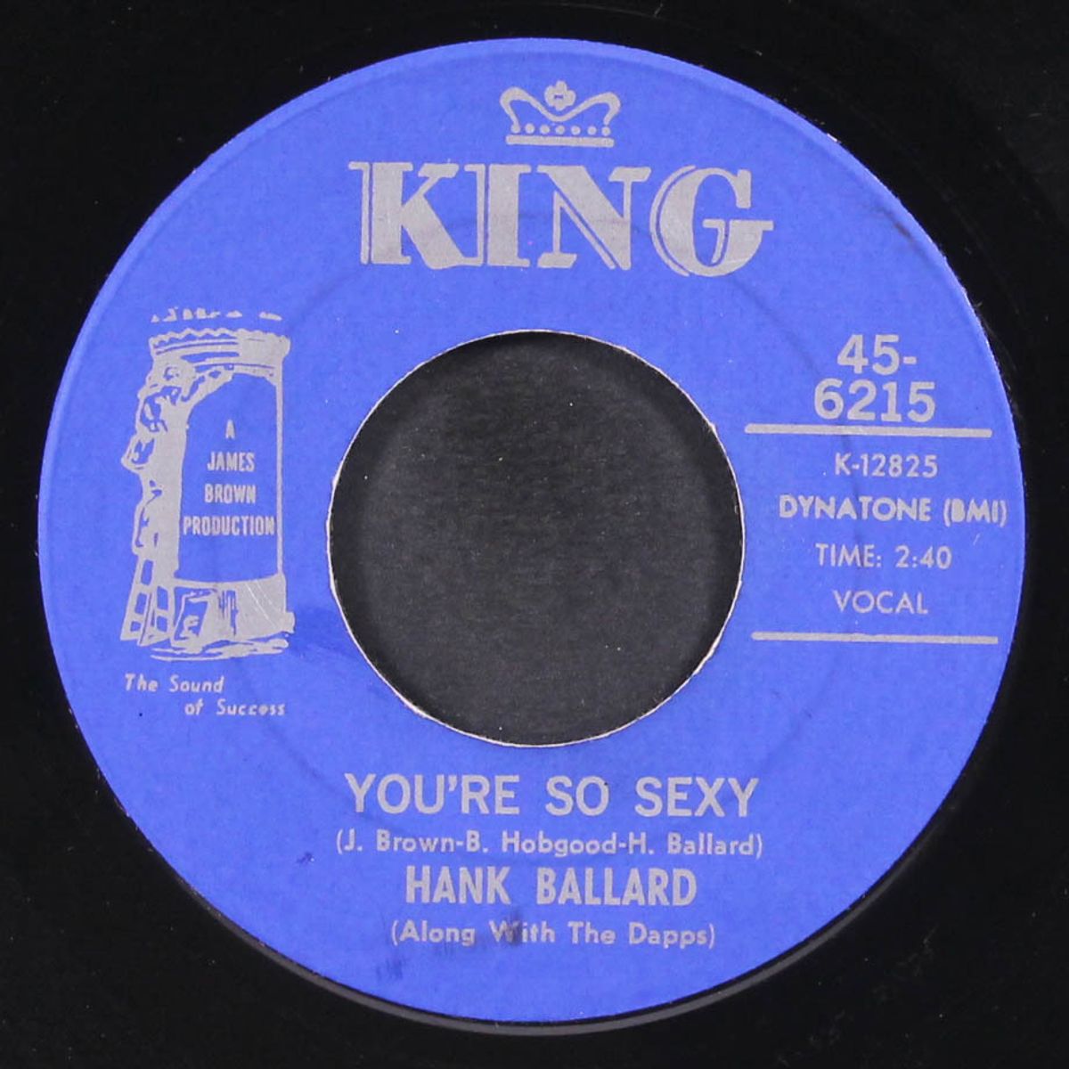 thrill on the hill / you're so sexy by HANK BALLARD & DAPPS