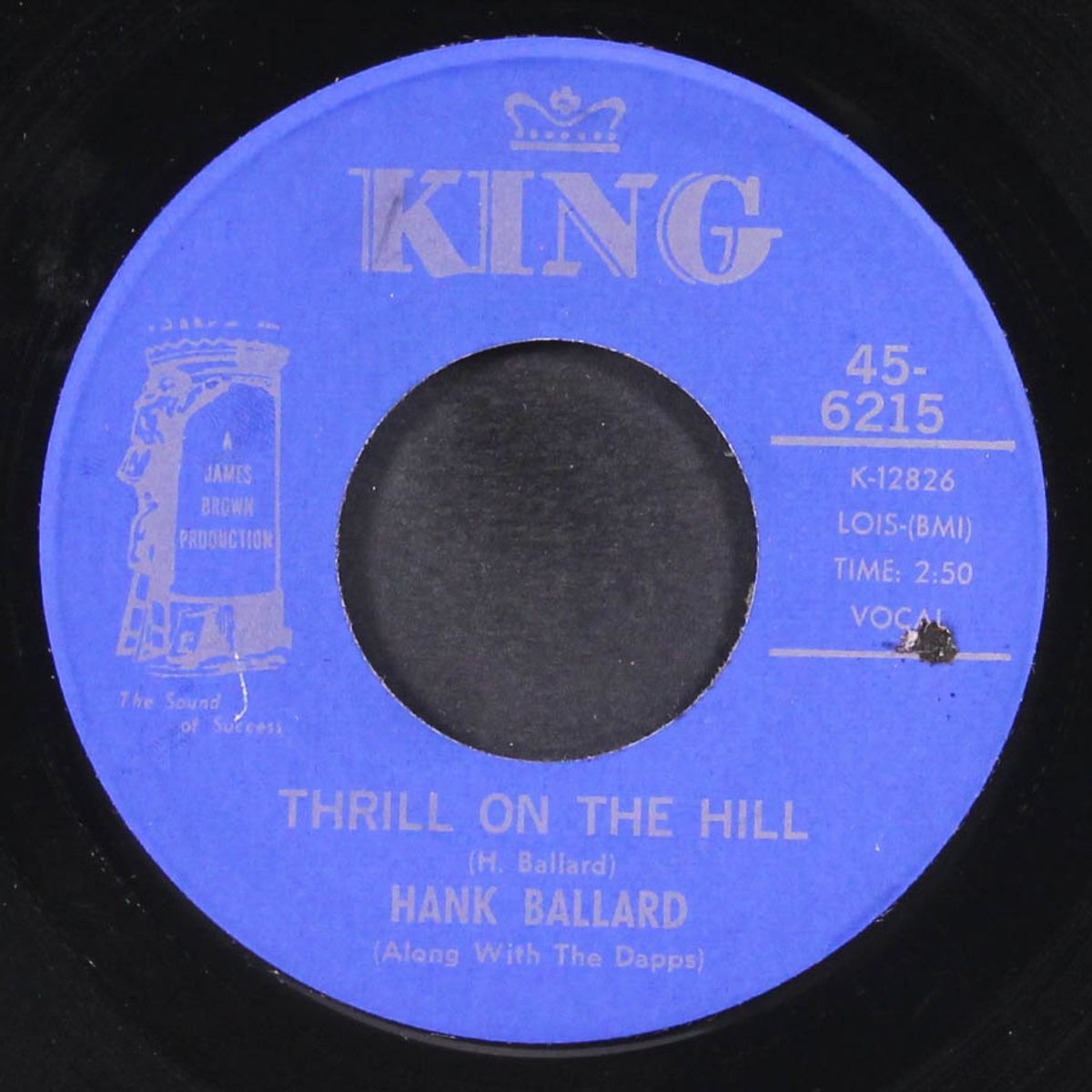 thrill on the hill / you're so sexy by HANK BALLARD & DAPPS