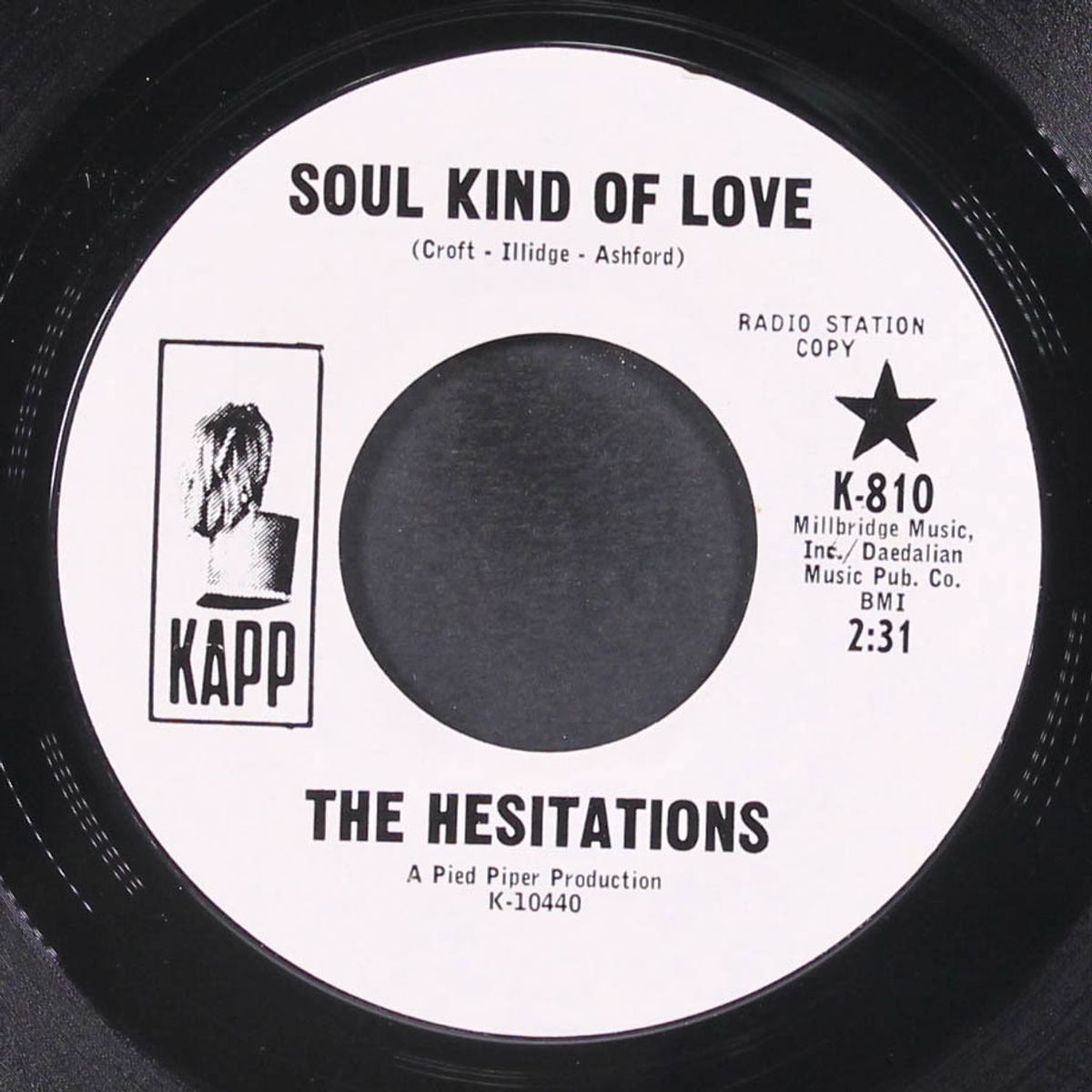 soul kind of love / wait a minute by HESITATIONS