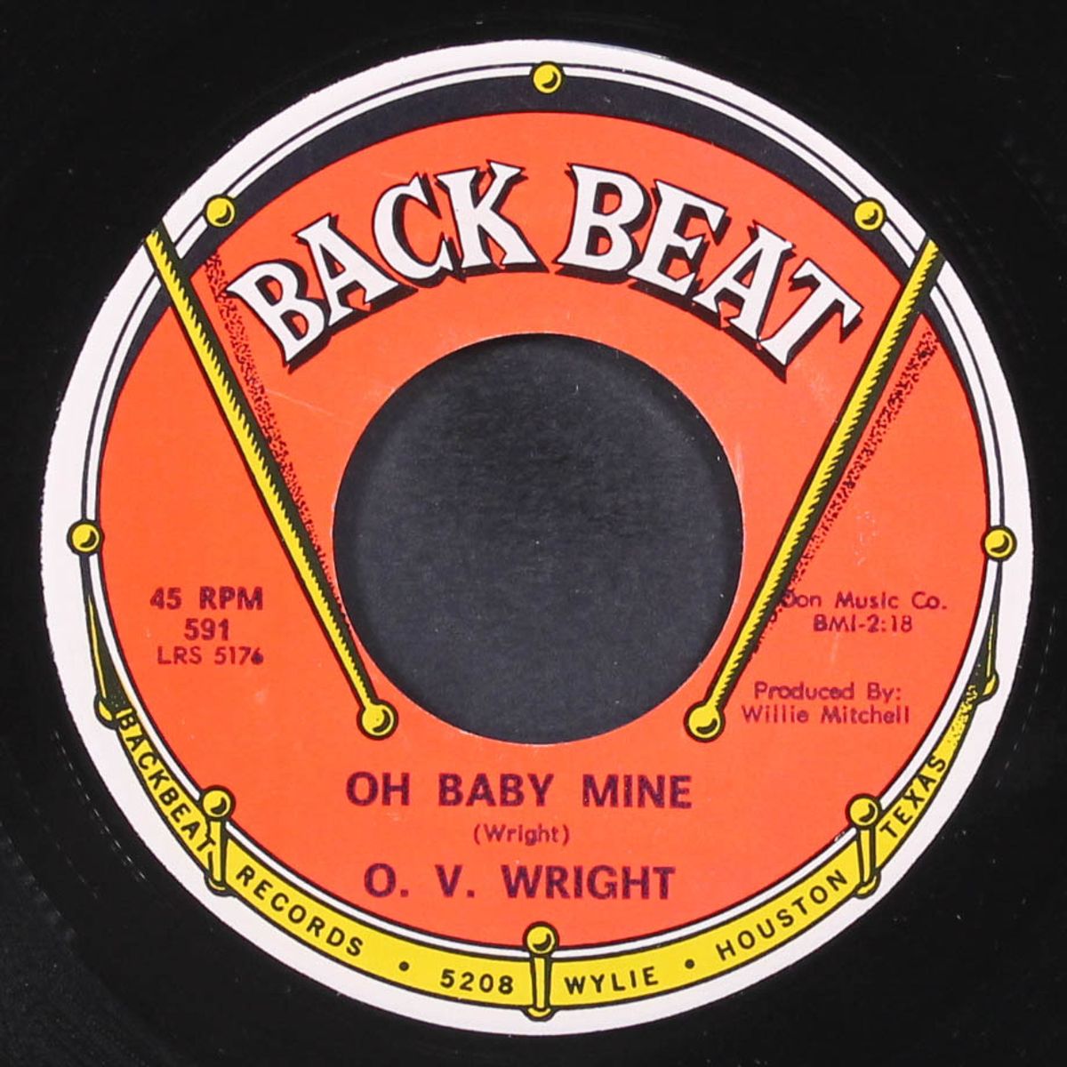 oh baby mine / working your game by O.V. WRIGHT