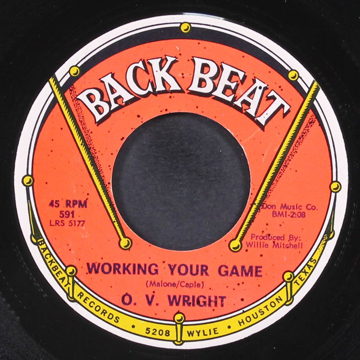 oh baby mine / working your game by O.V. WRIGHT