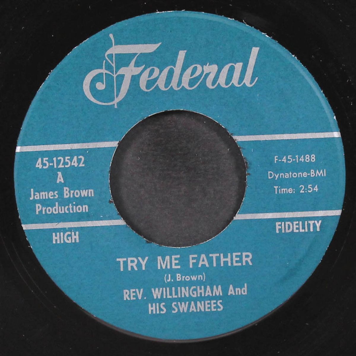 that's the spirit / try me father by REV. WILLINGHAM & SWANEES