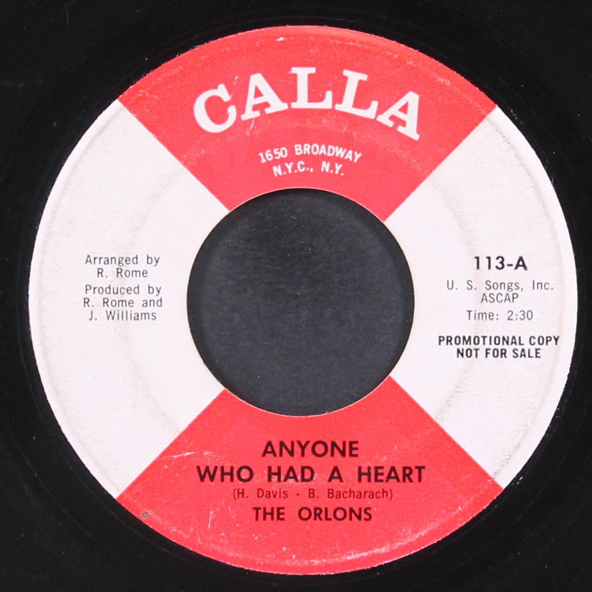 spinnin' top / anyone who had a heart by ORLONS
