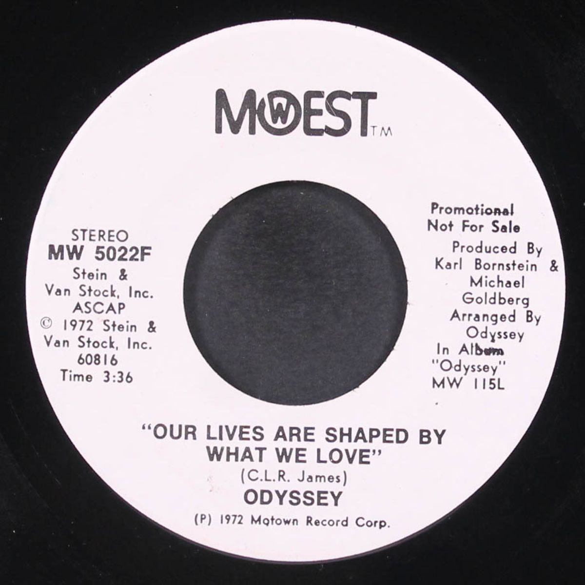 our lives are shaped by what we love / mono by ODYSSEY