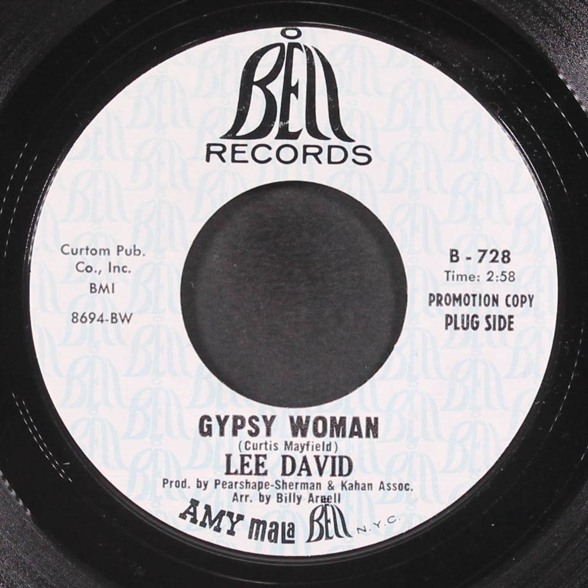 gypsy woman / a touch of home by LEE DAVID