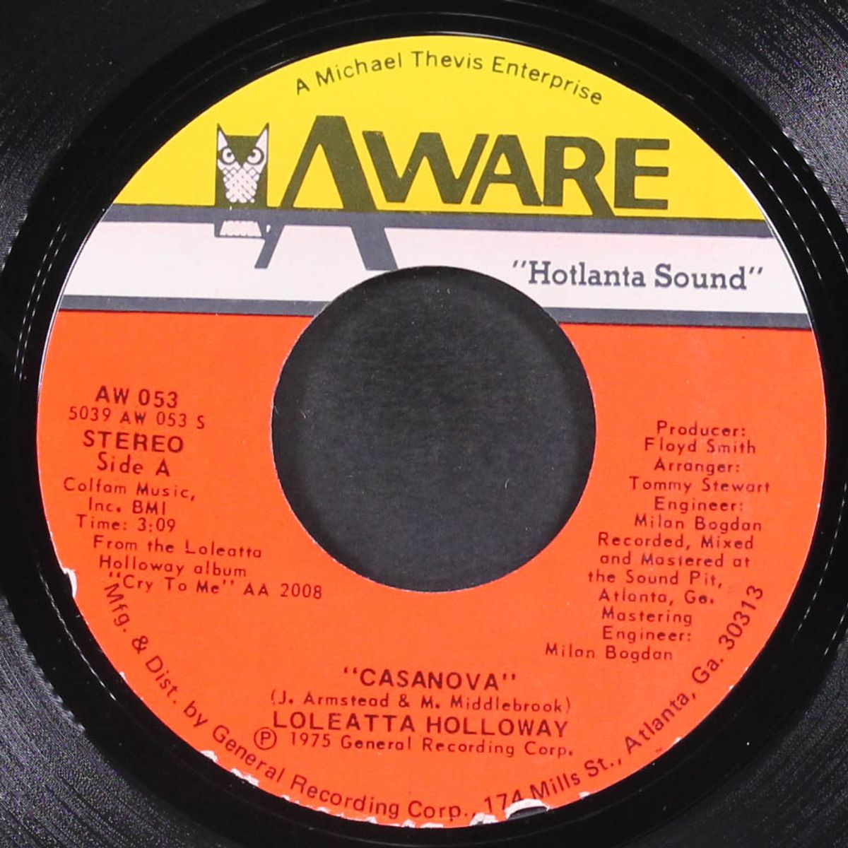 casanova / only a fool by LOLEATTA HOLLOWAY