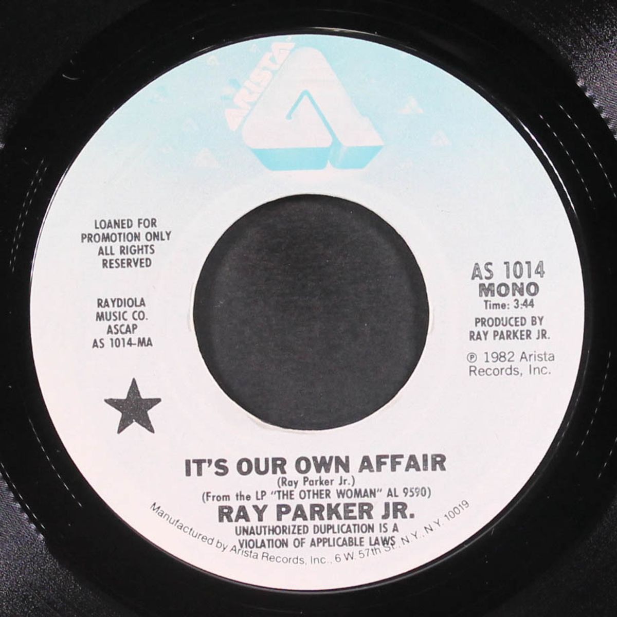 it's our own affair / mono by RAY PARKER JR.