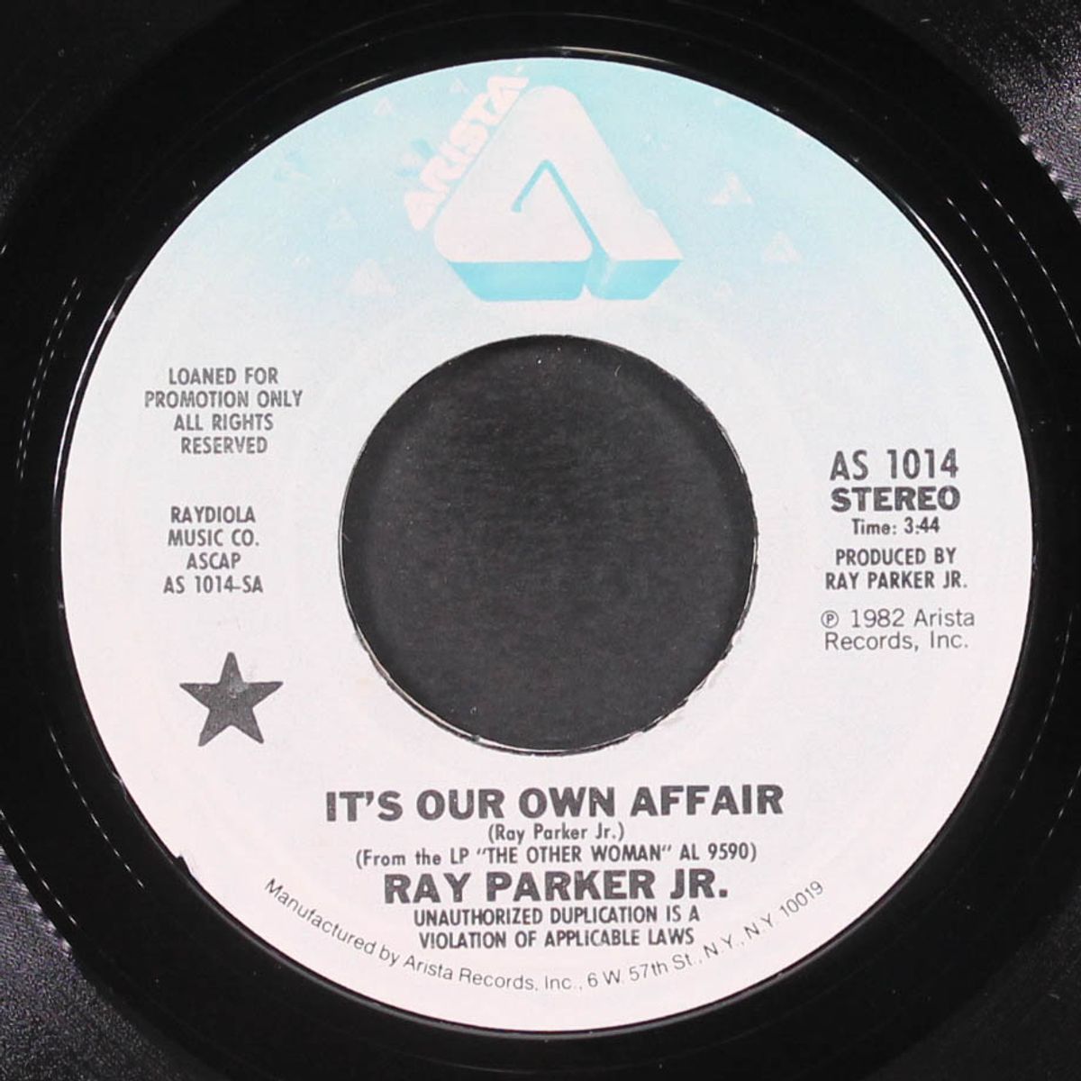 it's our own affair / mono by RAY PARKER JR.
