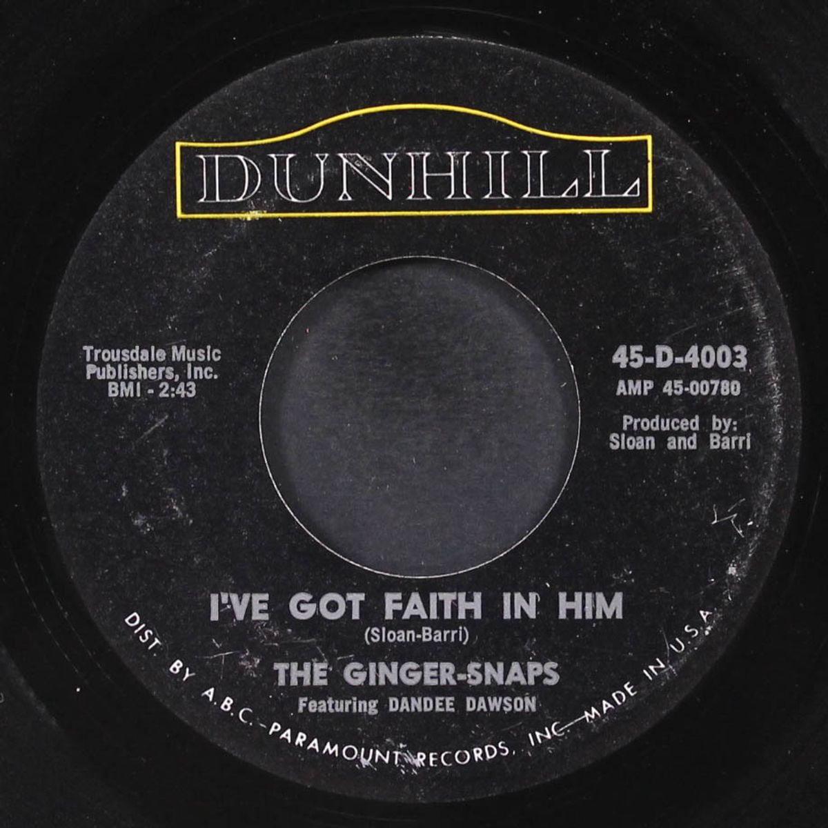 the sh-down down song / i've got faith in him by GINGER-SNAPS