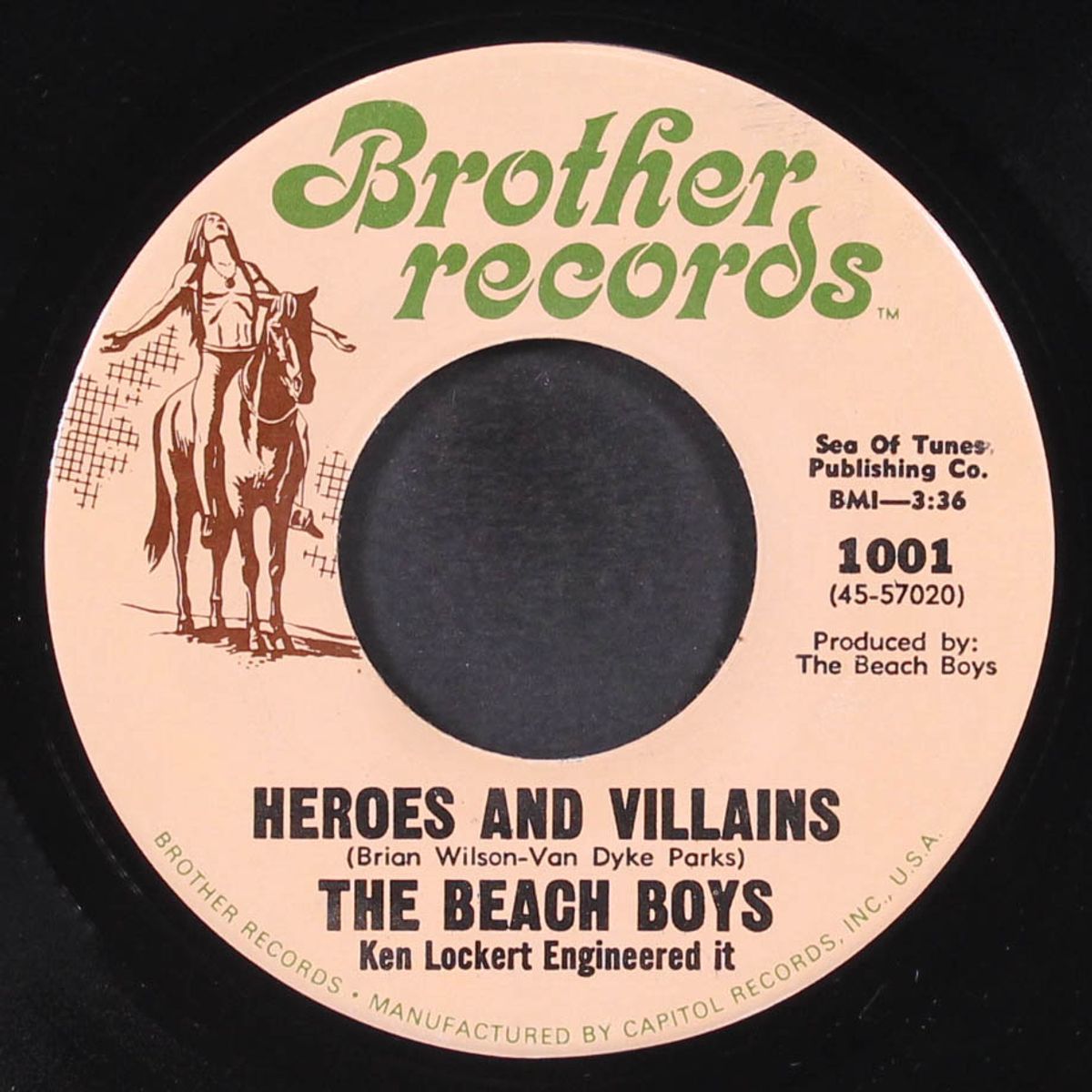 heroes and villains / you're welcome by BEACH BOYS
