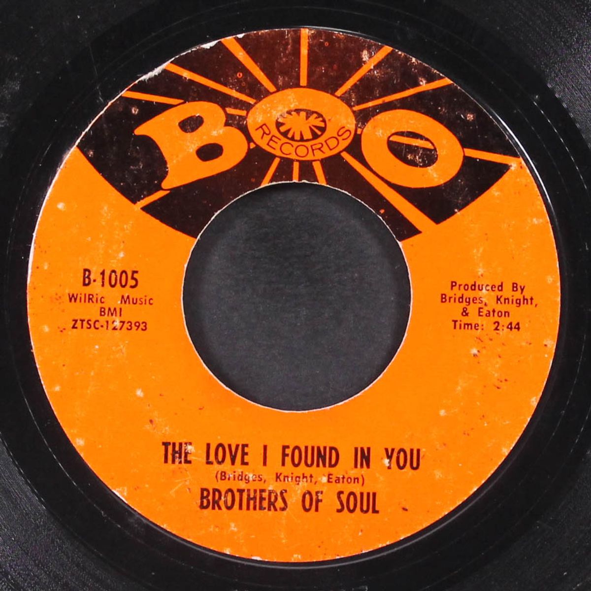 come on back / the love i found in you by BROTHERS OF SOUL
