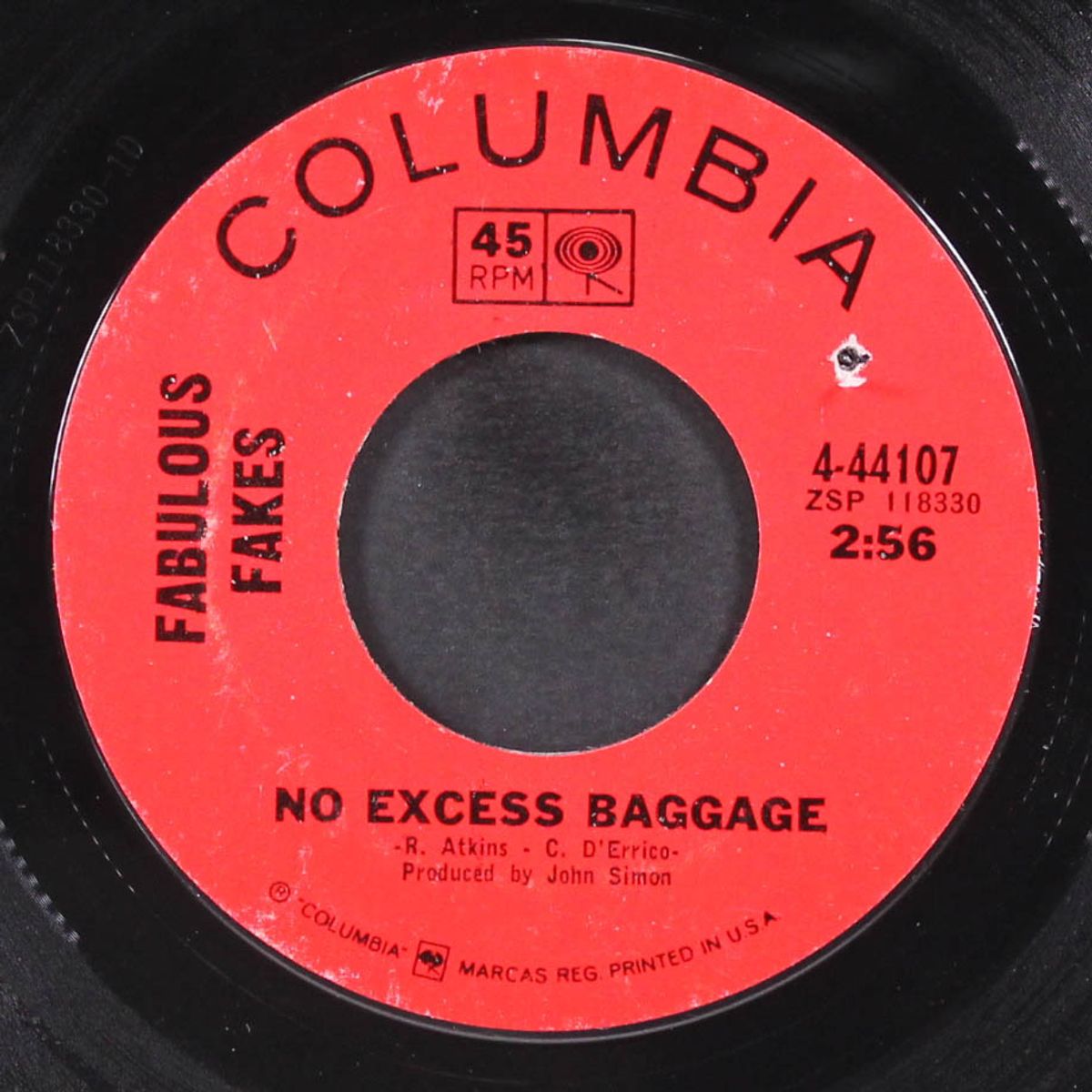 no excess baggage / mickey's monkey by FABULOUS FAKES