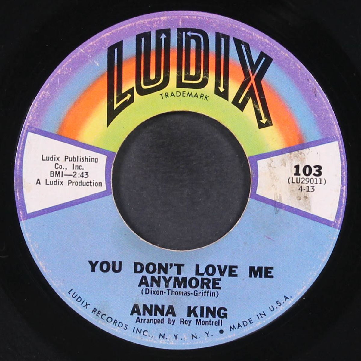the big change / you don't love me anymore by ANNA KING