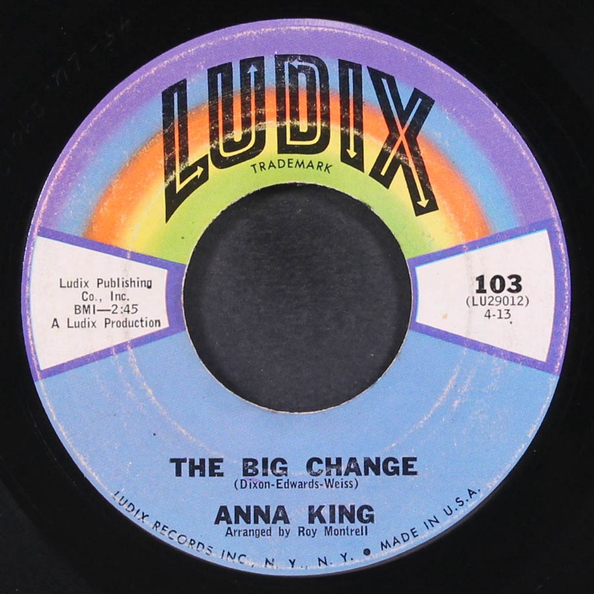 the big change / you don't love me anymore by ANNA KING
