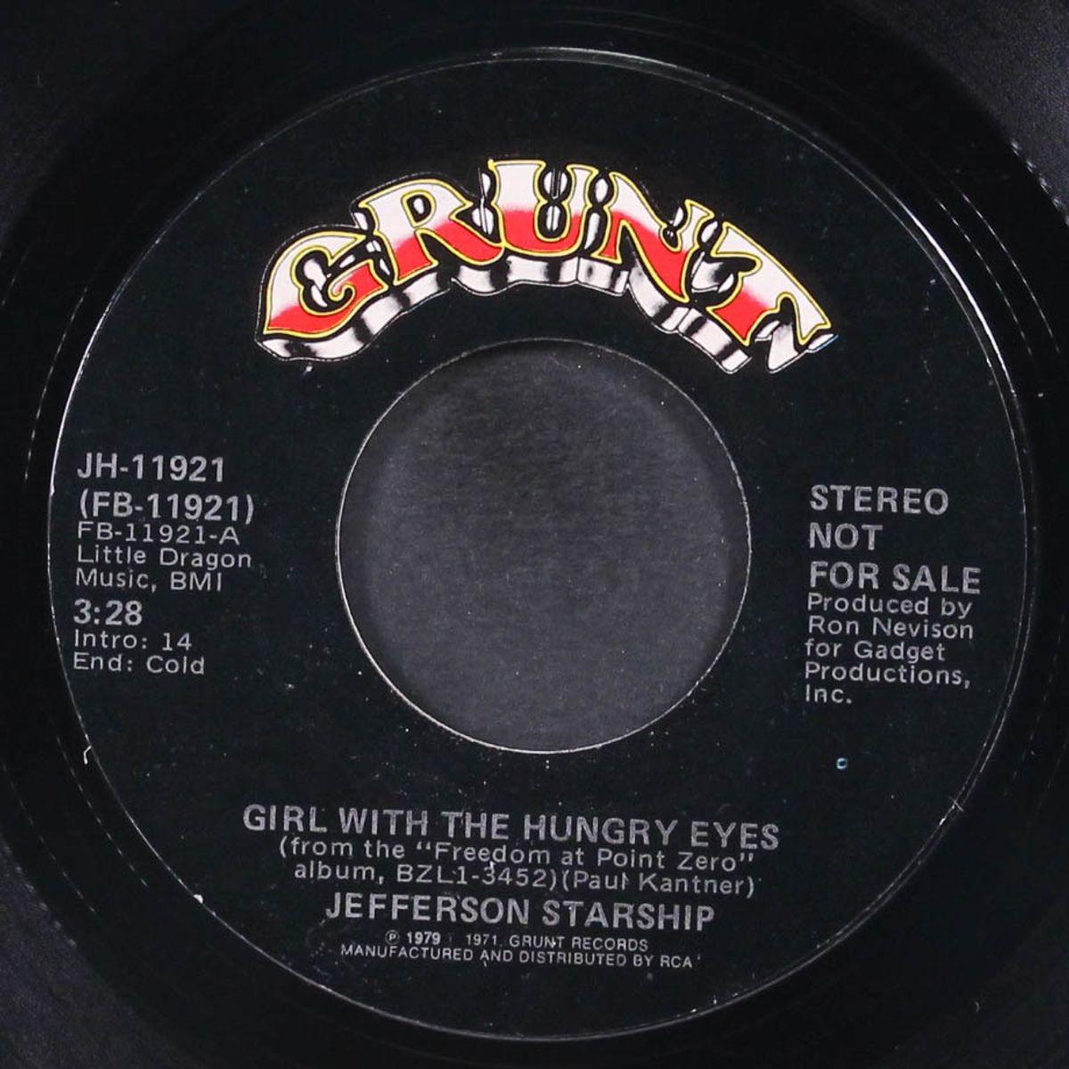 girl with the hungry eyes / mono by JEFFERSON STARSHIP