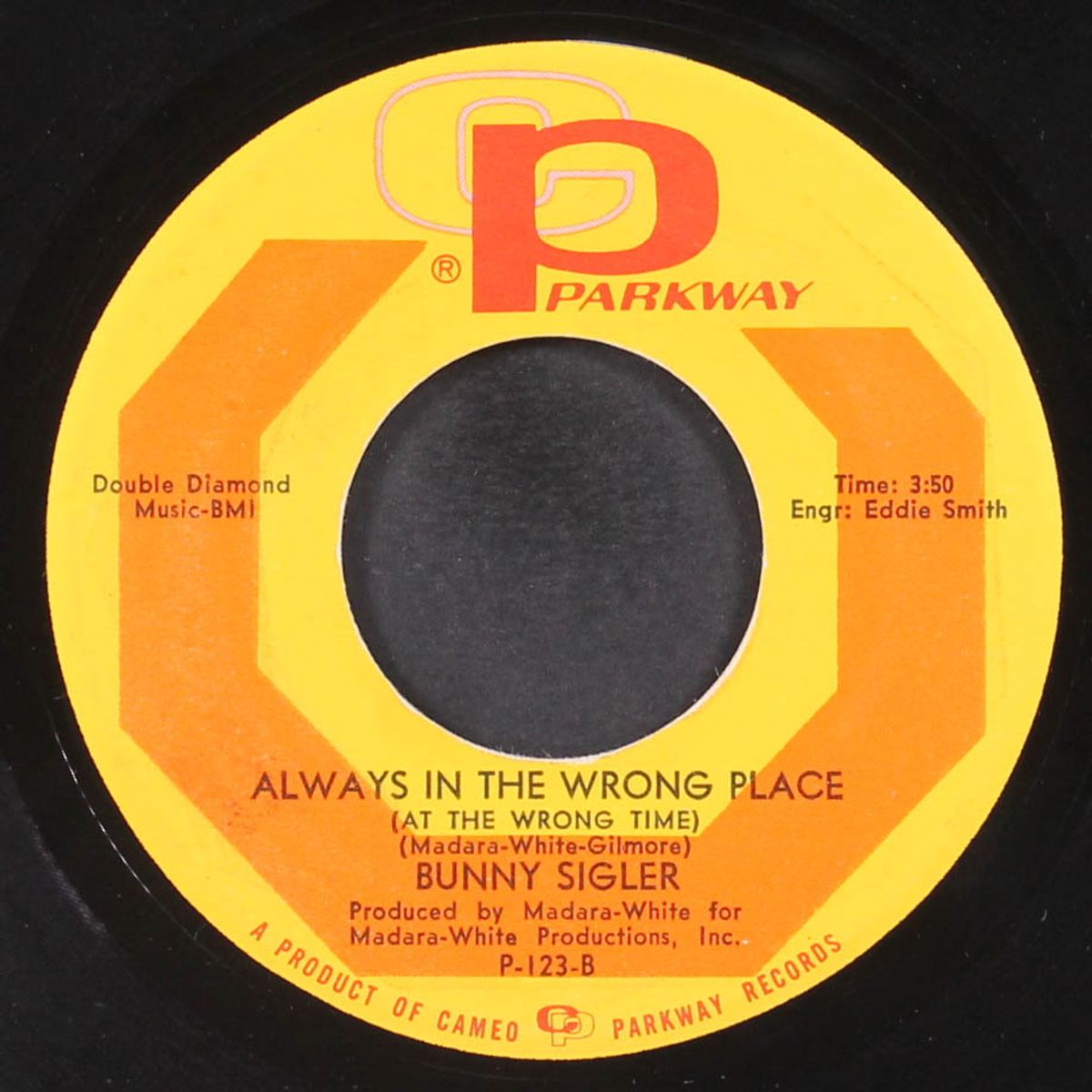 girl don't make me wait / always in the wrong place by BUNNY SIGLER